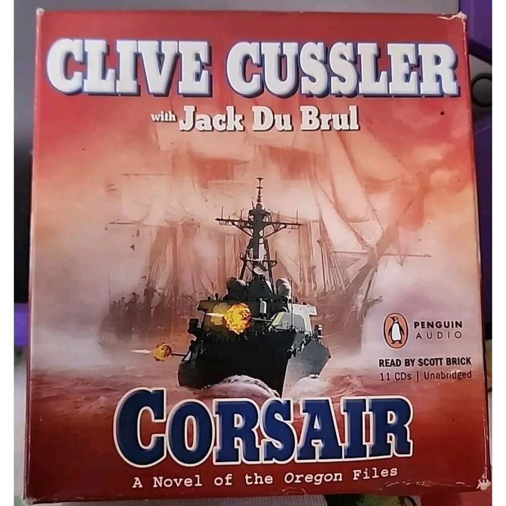 Corsair by Clive Cussler and Jack Du Brul (2009, Compact Disc)
